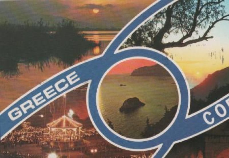 Ansichtskarte Griechenland - Korfu - 1984 aus der Kategorie Korfu