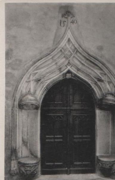 Ansichtskarte Wittenberg - Katharinenportal - ca. 1955 aus der Kategorie Wittenberg
