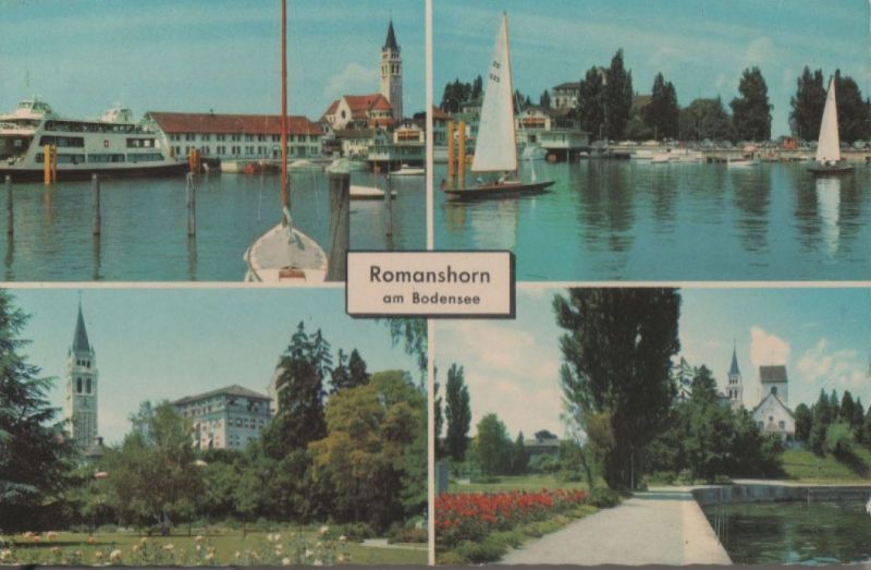 Ansichtskarte Schweiz - Romanshorn - 1961 aus der Kategorie Romanshorn