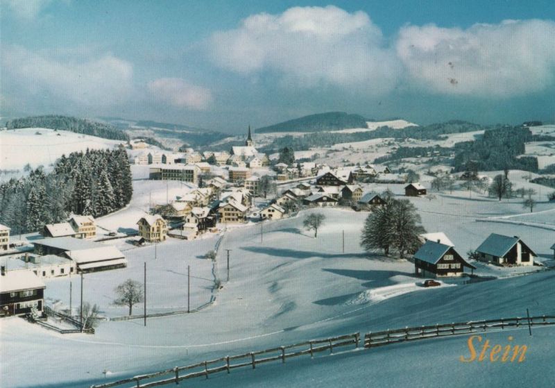 Ansichtskarte Schweiz - Stein - ca. 1985 aus der Kategorie Stein