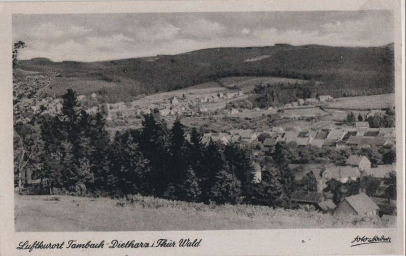 Ansichtskarte Tambach-Dietharz - 1952 aus der Kategorie Tambach-Dietharz