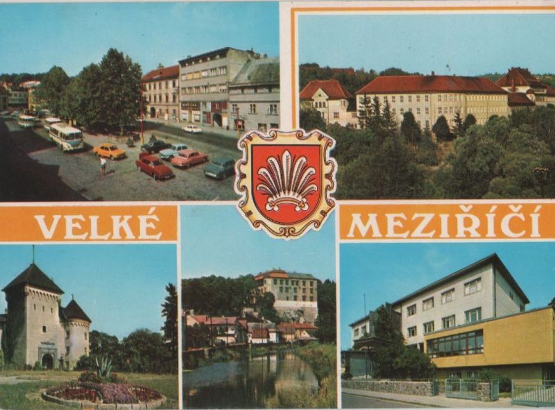 Ansichtskarte Tschechien - Velke Mezirici - ca. 1980 aus der Kategorie Velke Mezirici