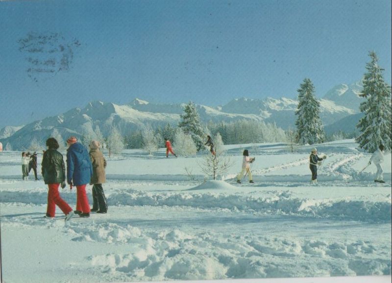 Ansichtskarte Schweiz - Crans-Montana - 1983 aus der Kategorie Montana