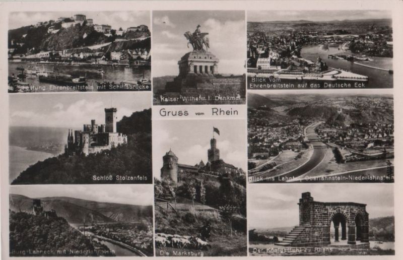 Ansichtskarte Rhein - 8 Bilder aus der Kategorie Rhein