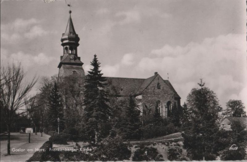 Ansichtskarte Goslar - Frankenberger Kirche aus der Kategorie Goslar