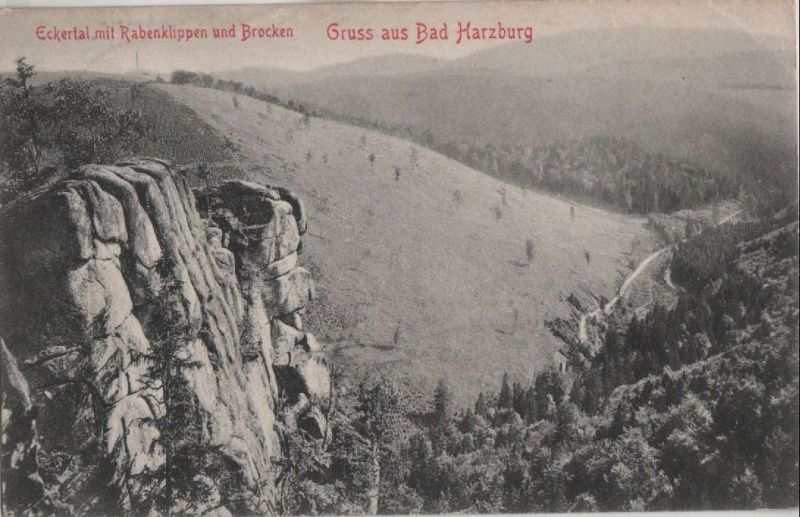 Ansichtskarte Bad Harzburg - Eckertal aus der Kategorie Bad Harzburg