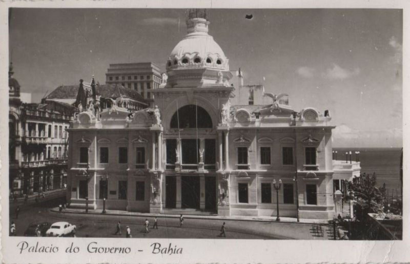 Ansichtskarte Bahia - Brasilien - Palacio doGoverno aus der Kategorie Bahia
