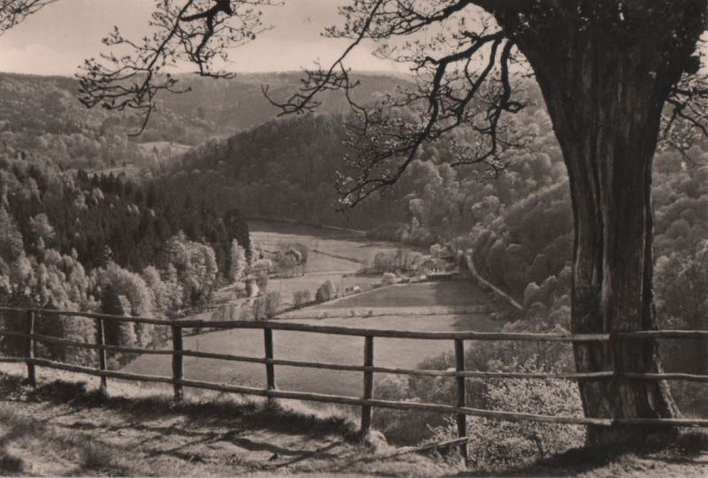Ansichtskarte Selketal - Blick vom Meiseberg aus der Kategorie Selketal