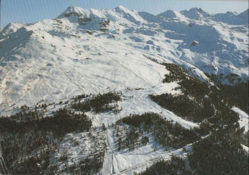 Ansichtskarte Saint-Luc - Schweiz - Chamos de Ski aus der Kategorie Saint-Luc