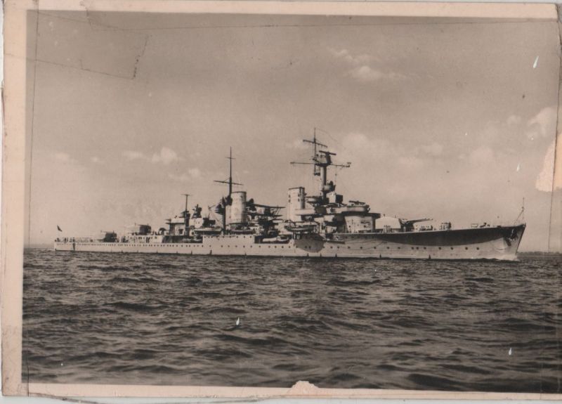 Ansichtskarte Königsberg Leichter Kreuzer aus der Kategorie Schiffe