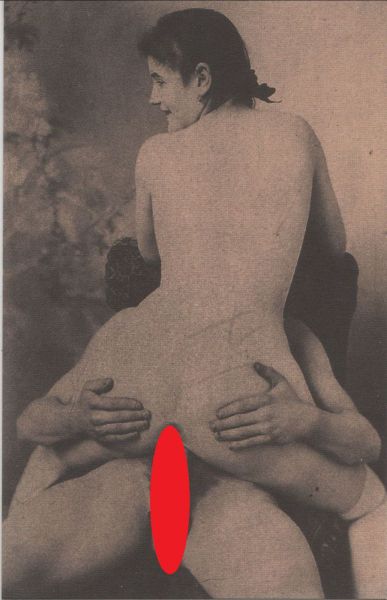 Ansichtskarte Frau und Mann nackt aus der Kategorie Erotik