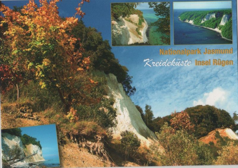 Ansichtskarte Rügen - Nationalpark Jasmund aus der Kategorie Rügen
