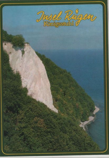 Ansichtskarte Rügen - Königsstuhl aus der Kategorie Rügen