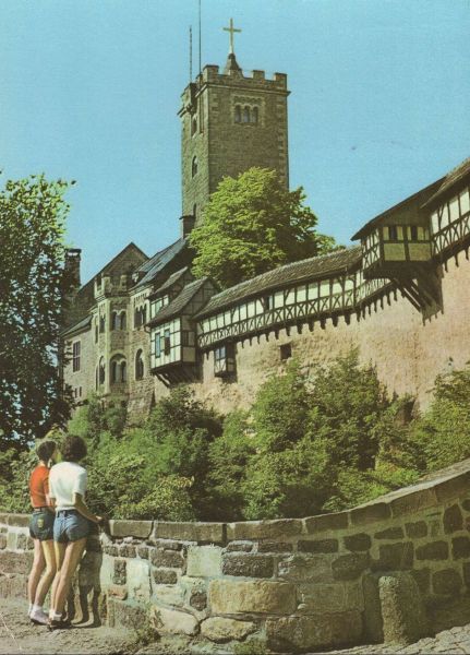 Ansichtskarte Eisenach, Thüringen - Wartburg aus der Kategorie Eisenach