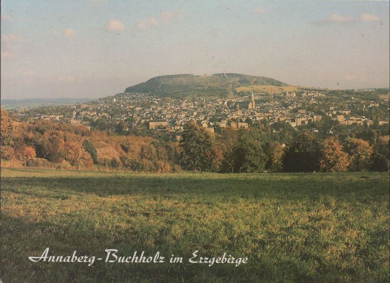Ansichtskarte Annaberg-Buchholz - Panorama aus der Kategorie Annaberg-Buchholz