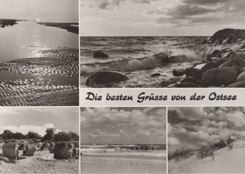 Ansichtskarte Ostsee - 5 Bilder aus der Kategorie Ostsee