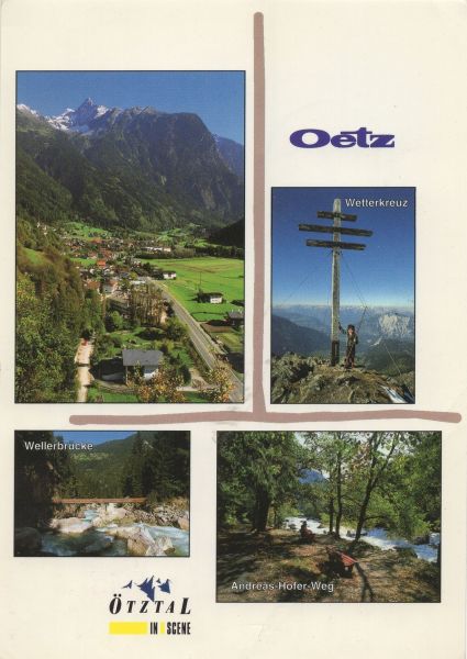 Ansichtskarte Ötz - Österreich - 4 Bilder aus der Kategorie Ötz