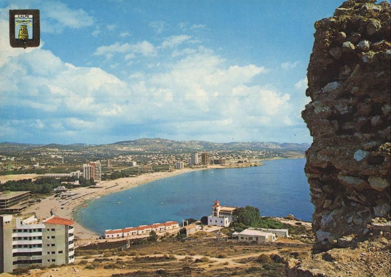 Ansichtskarte Calpe - Spanien - Playa de Levante aus der Kategorie Calpe