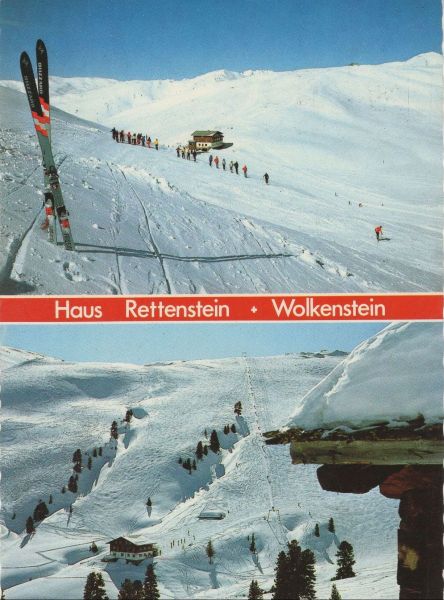 Ansichtskarte Neukirchen - Österreich - Haus Rettenstein-Wolkenstein aus der Kategorie Neukirchen