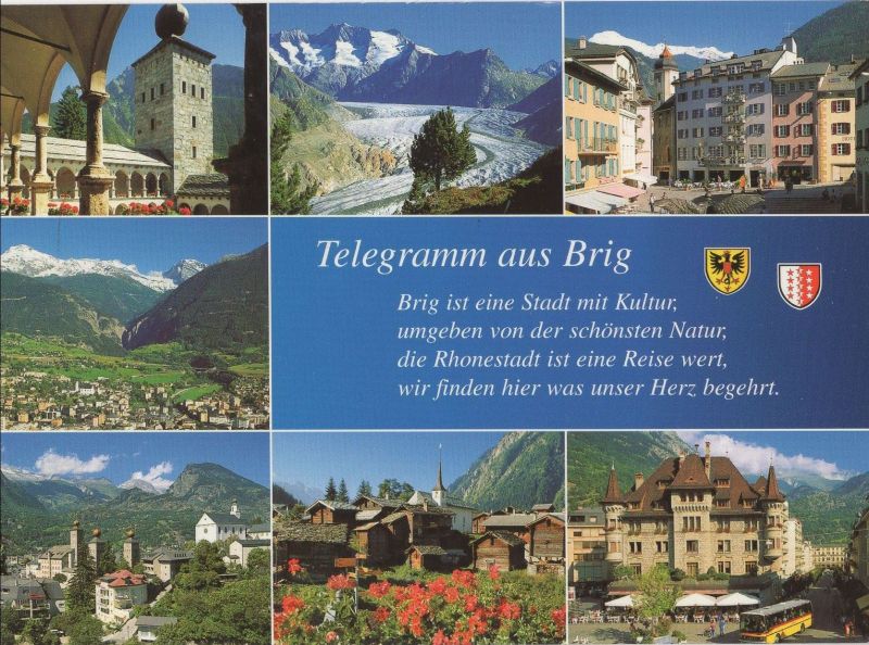 Ansichtskarte Brig - Schweiz - 7 Bilder aus der Kategorie Brig