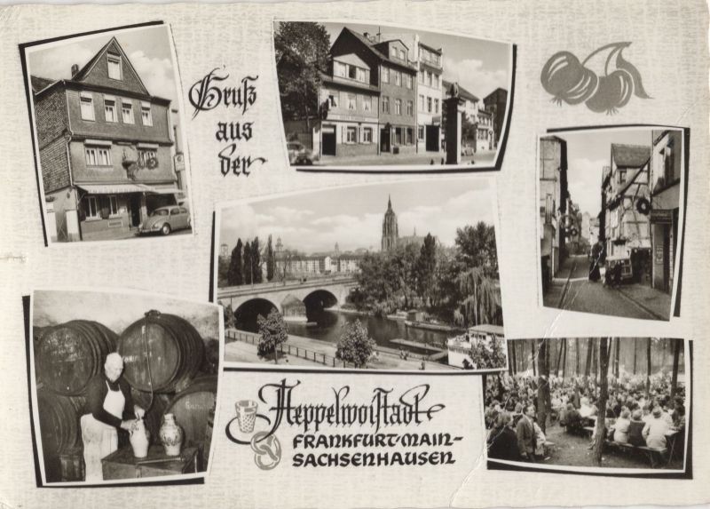 Ansichtskarte Frankfurt Main - Sachsenhausen aus der Kategorie Frankfurt
