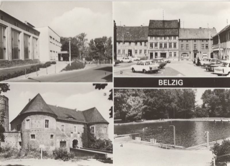 Ansichtskarte Belzig - 4 Bilder aus der Kategorie Bad Belzig