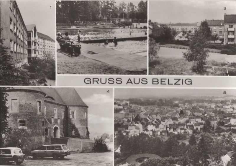 Ansichtskarte Belzig - 5 Bilder aus der Kategorie Bad Belzig
