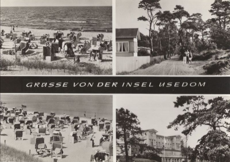Ansichtskarte Usedom - 4 Bilder aus der Kategorie Usedom