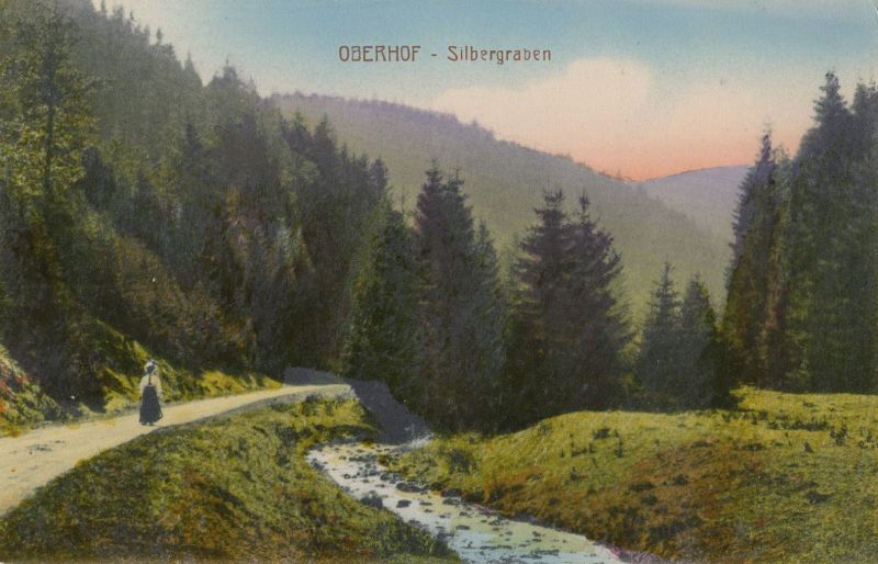 Ansichtskarte Oberhof - Silbergraben aus der Kategorie Oberhof