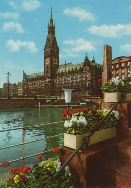Ansichtskarte Hamburg - Rathaus aus der Kategorie Hamburg