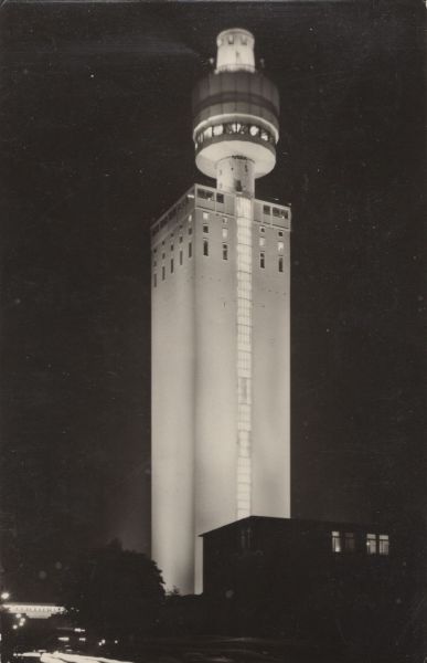 Ansichtskarte Frankfurt Main - Henninger Turm aus der Kategorie Frankfurt