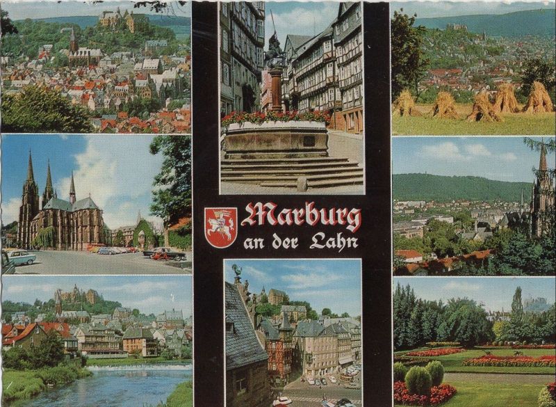 Ansichtskarte Marburg - 8 Bilder aus der Kategorie Marburg