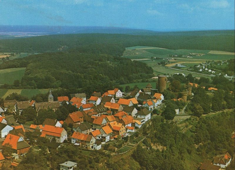 Ansichtskarte Trendelburg - Luftbild aus der Kategorie Trendelburg