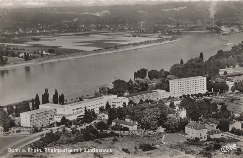 Ansichtskarte Bonn - Bundeshaus aus der Kategorie Bonn