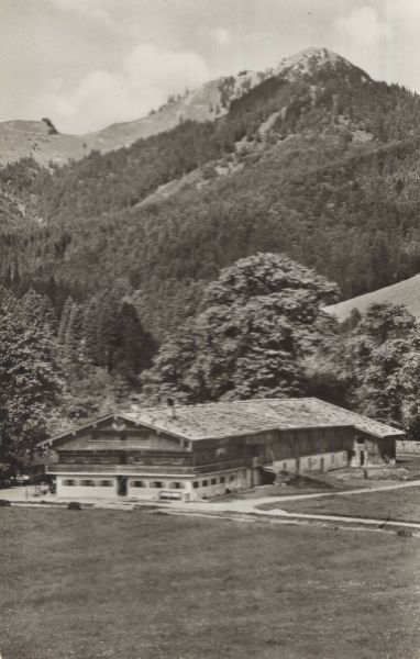 Ansichtskarte Bad Wiessee - Berggasthaus Bauer in der Au aus der Kategorie Bad Wiessee