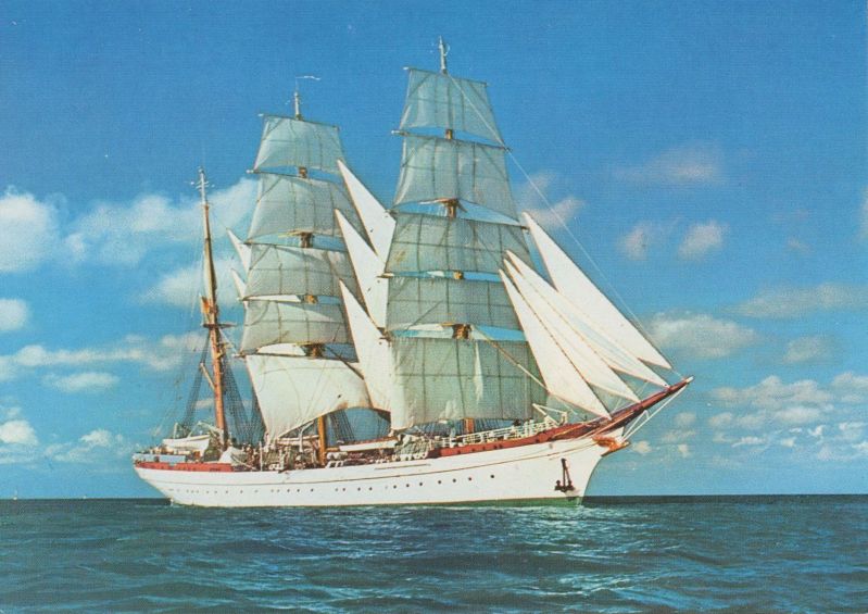 Ansichtskarte Segelschulschiff Gorch Fock aus der Kategorie Schiffe
