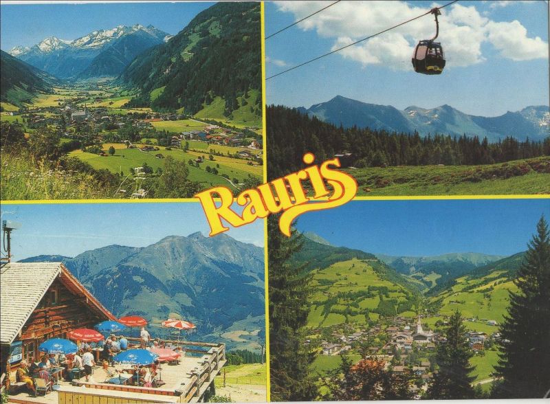 Ansichtskarte Rauris - Österreich - 4 Bilder aus der Kategorie Rauris