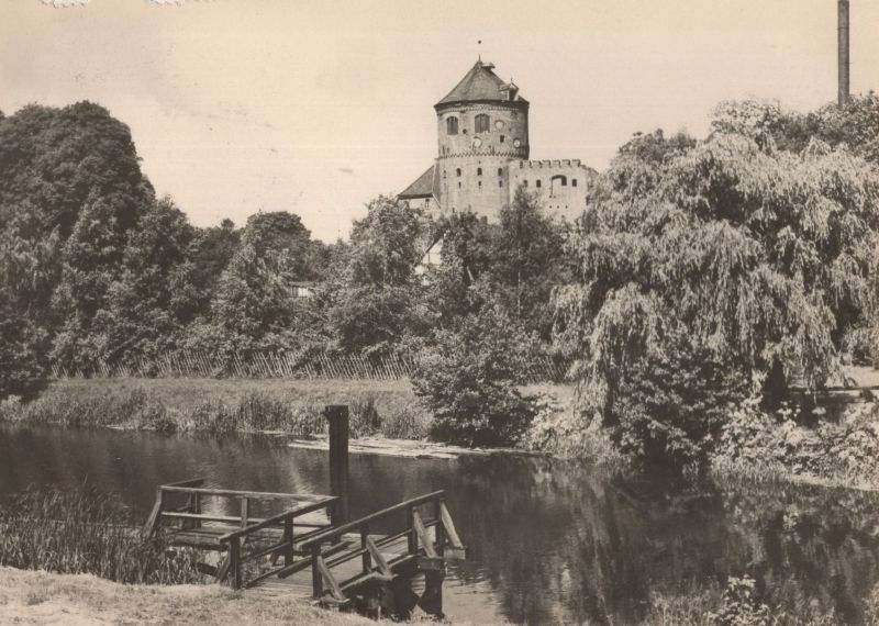 Ansichtskarte Neustadt-Glewe - Burg aus der Kategorie Neustadt-Glewe