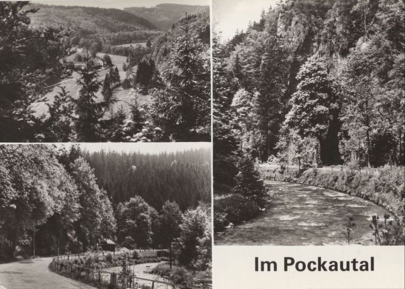 Ansichtskarte Schwarze Pockau - 3 Bilder aus der Kategorie Pockau (Schwarze)