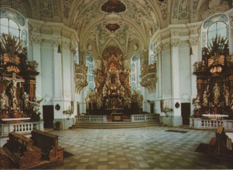 Ansichtskarte Gößweinstein - Basilika, Hochaltar aus der Kategorie Gößweinstein