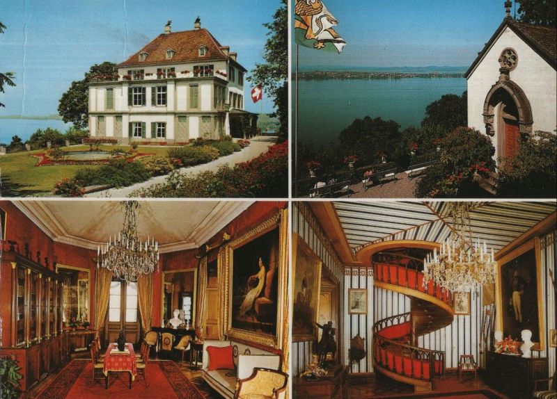 Ansichtskarte Salenstein - Schweiz - Napoleon Museum aus der Kategorie Salenstein