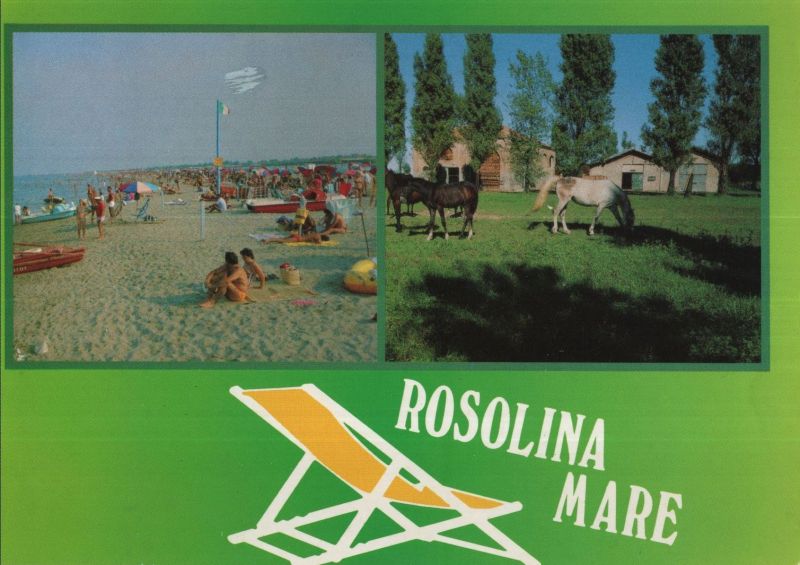 Ansichtskarte Rosolina - Italien - Strand aus der Kategorie Rosolina