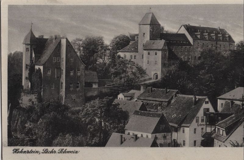 Ansichtskarte Hohnstein - Ansicht aus der Kategorie Hohnstein
