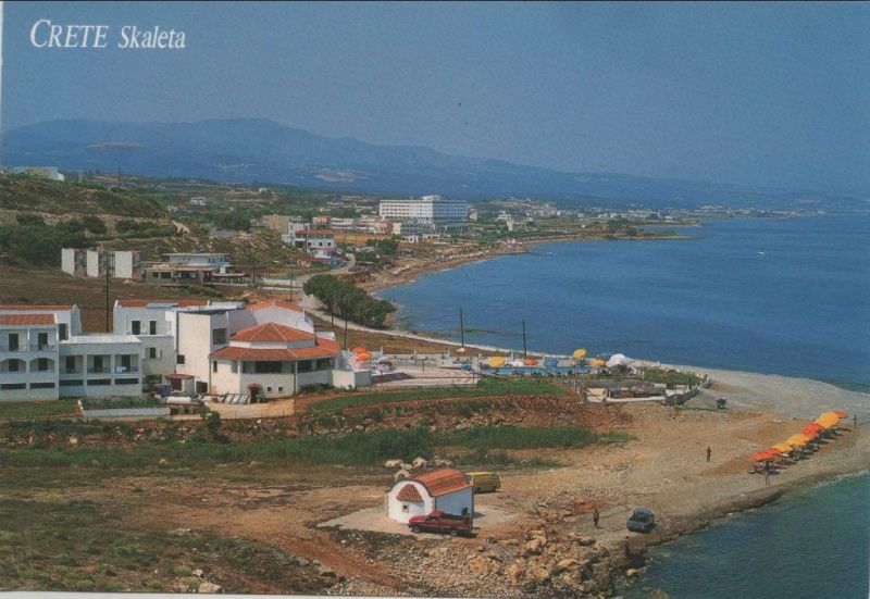 Ansichtskarte Kreta - Griechenland - Skaleta aus der Kategorie Kreta