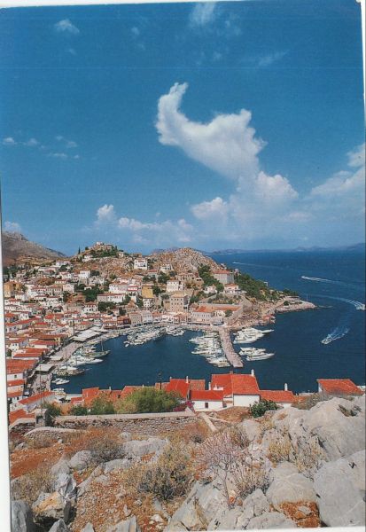 Ansichtskarte Griechenland - Griechenland - Blick auf unbekannten Ort aus der Kategorie Sonstiges